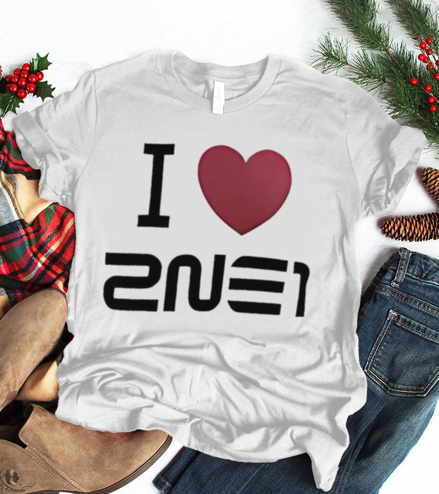I Love 2NE1 K-pop Legend Iconic South Korean Girl Group T-Shirt