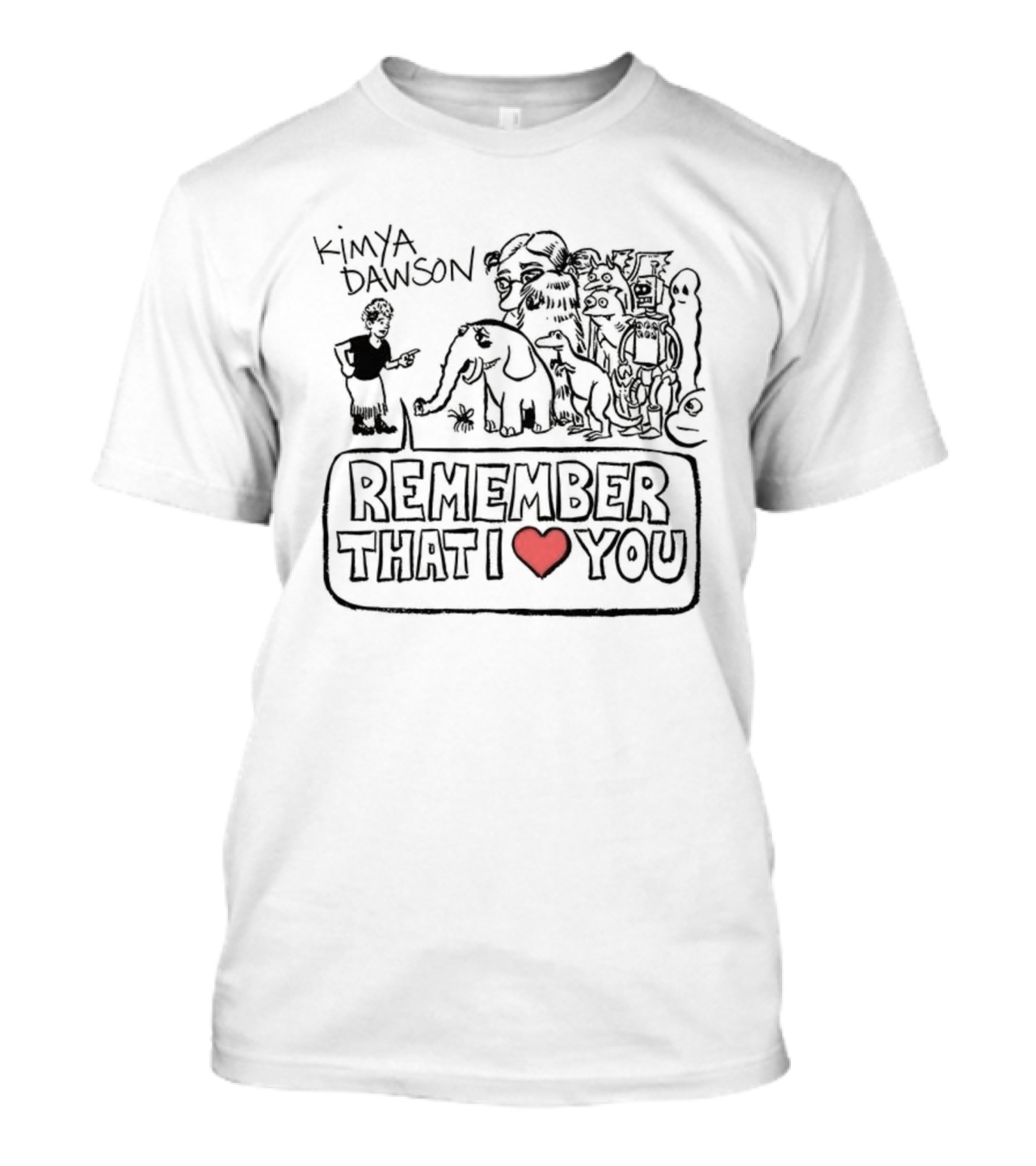 Kimya Dawson Remember That Heart Love You Album Art T-Shirt