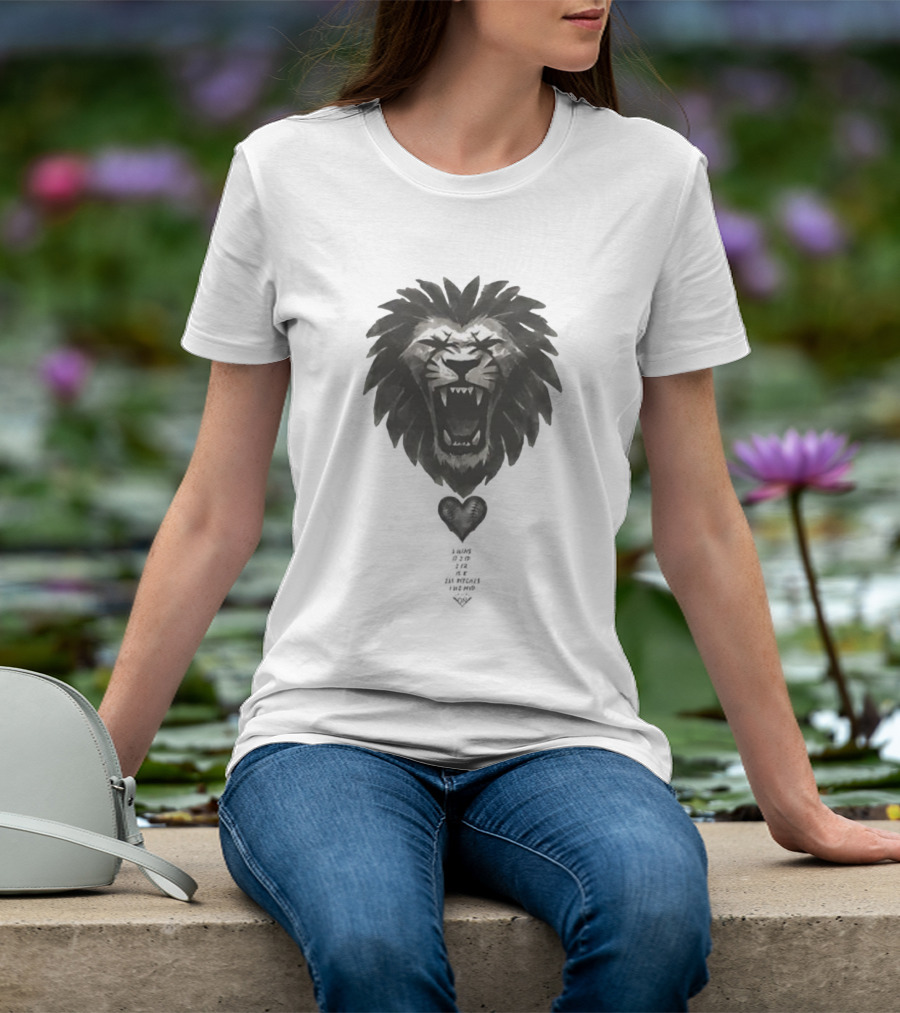 WS MVP Heart Of A Lion LA Baseball Collection T-Shirt