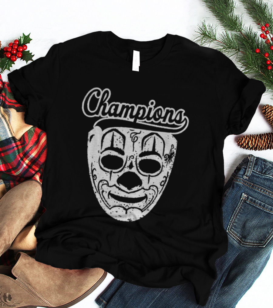Los Angeles Dodgers Champions Game Day MLB World Series 2025 Mask T-Shirt