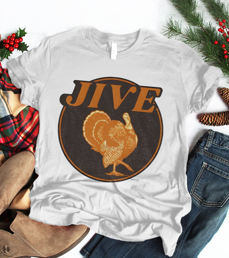 Jive Turkey Retro Style Thanksgiving Humor T-Shirt
