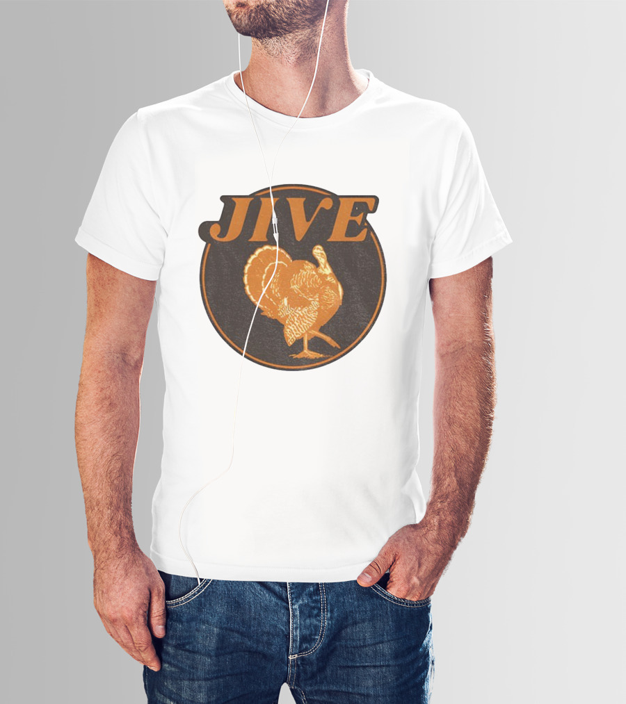 Jive Turkey Retro Style Thanksgiving Humor T-Shirt