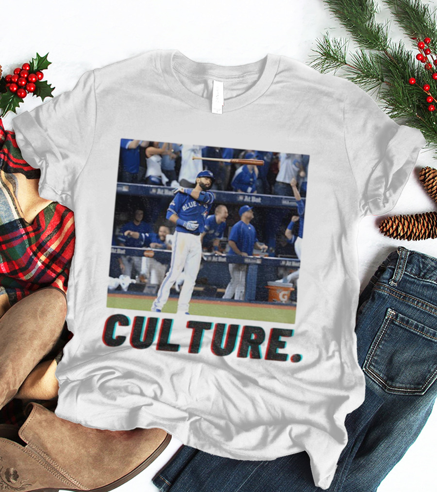 Blue Jays Jose Bautista Iconic Bat Flip Culture Celebration T-Shirt