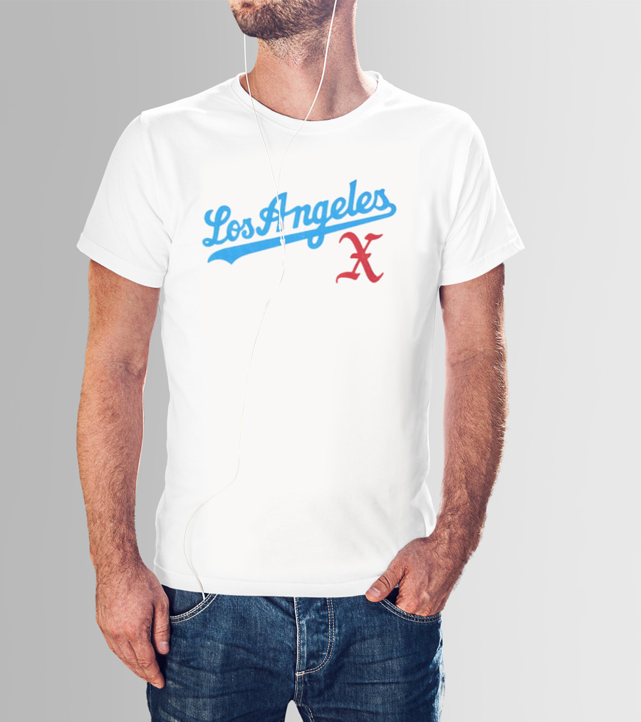 Los Angeles Dodgers MLB 2025 World Series Baseball X T-Shirt