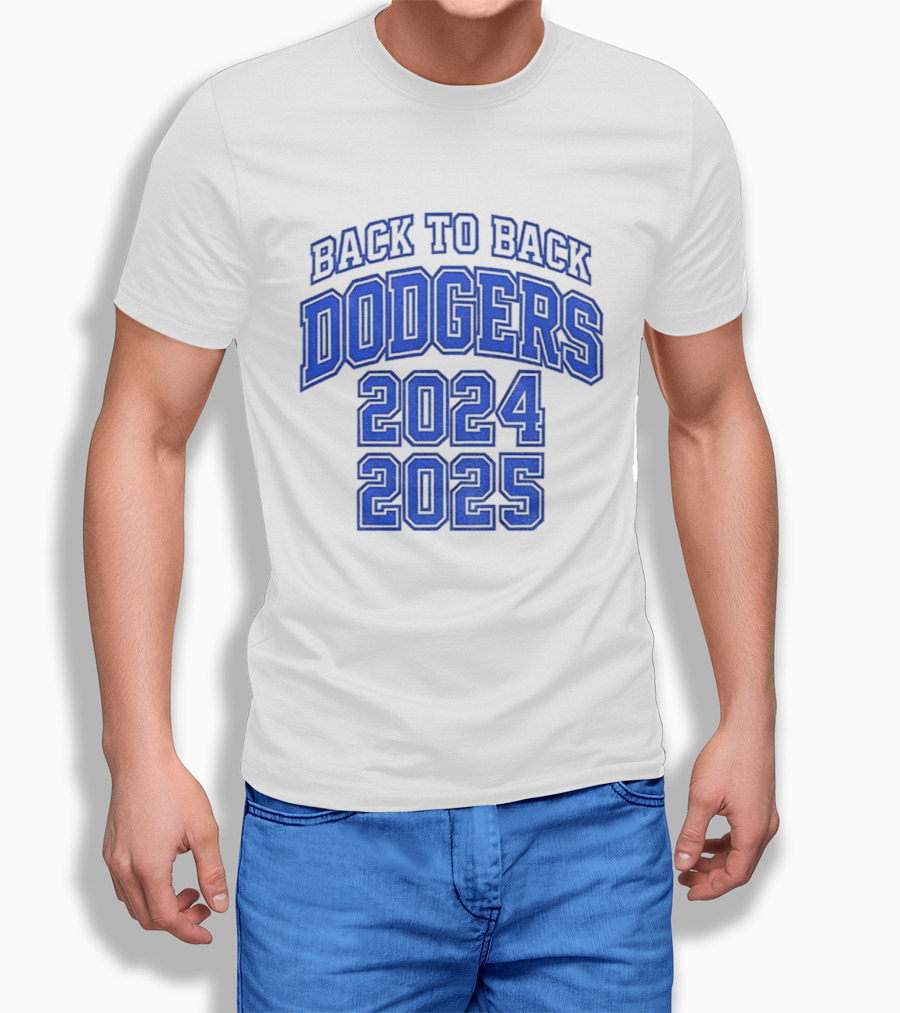 Back To Back Dodgers 2024 2025 T-Shirt