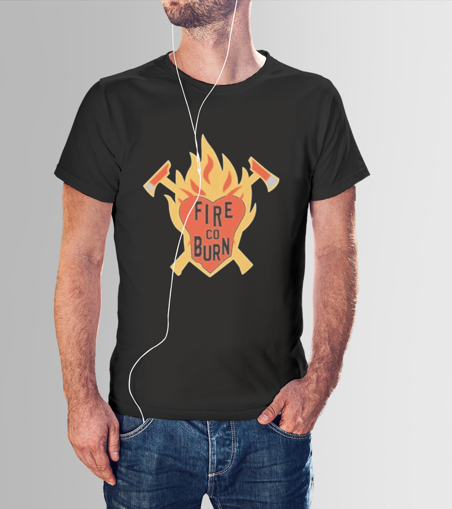 Fire Country Sharon Fire Co Burn Axes And Flames T-Shirt