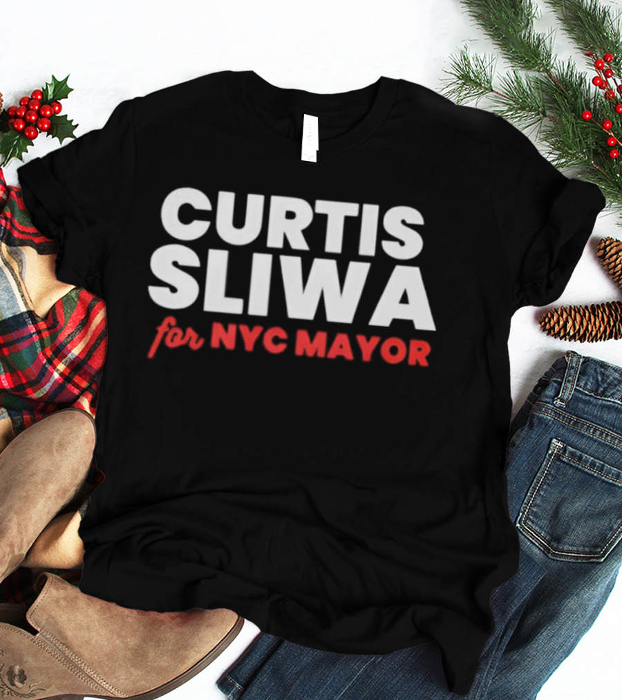 Curtis Sliwa For NYC Mayor Campaign T-Shirt