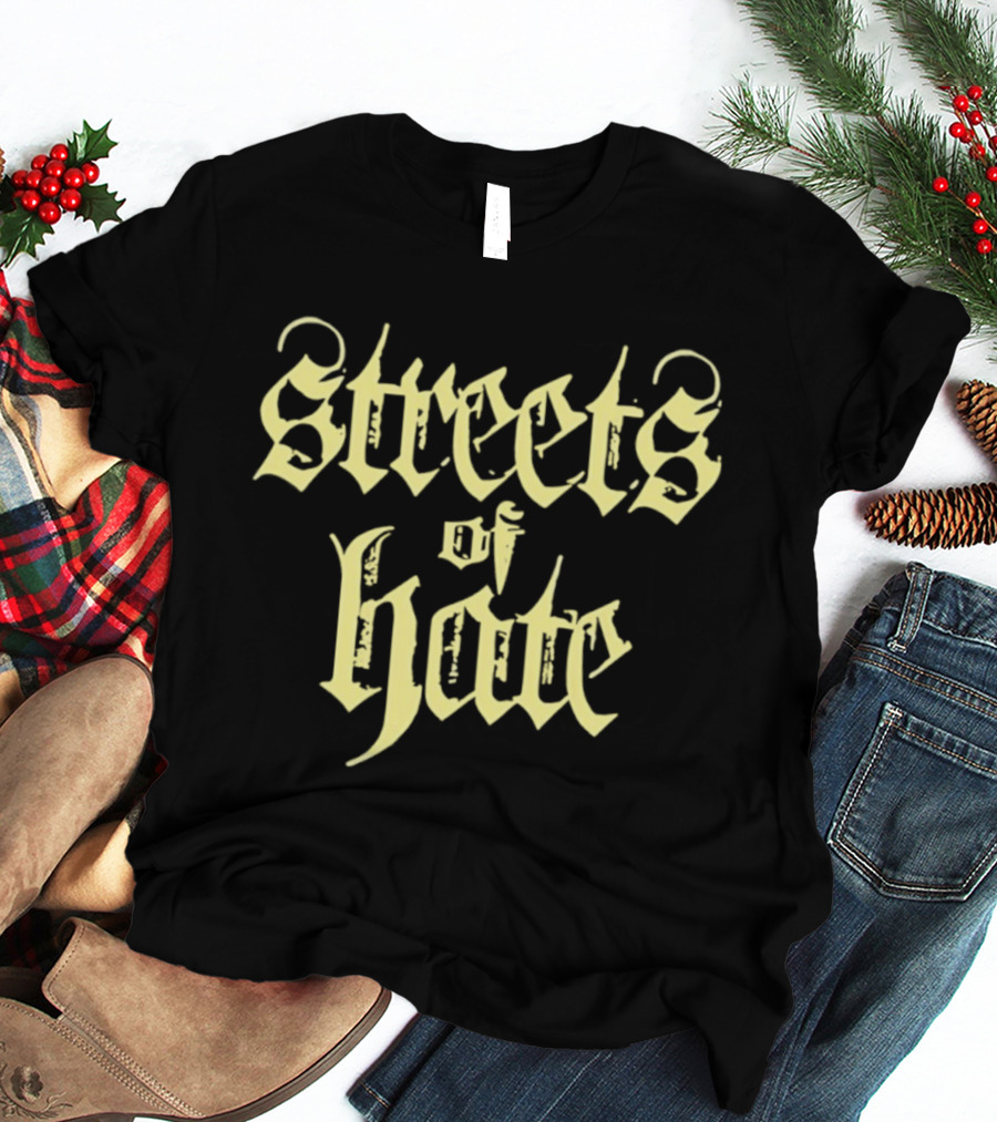 Streets Of Hate No Pressure Gothic Style T-Shirt