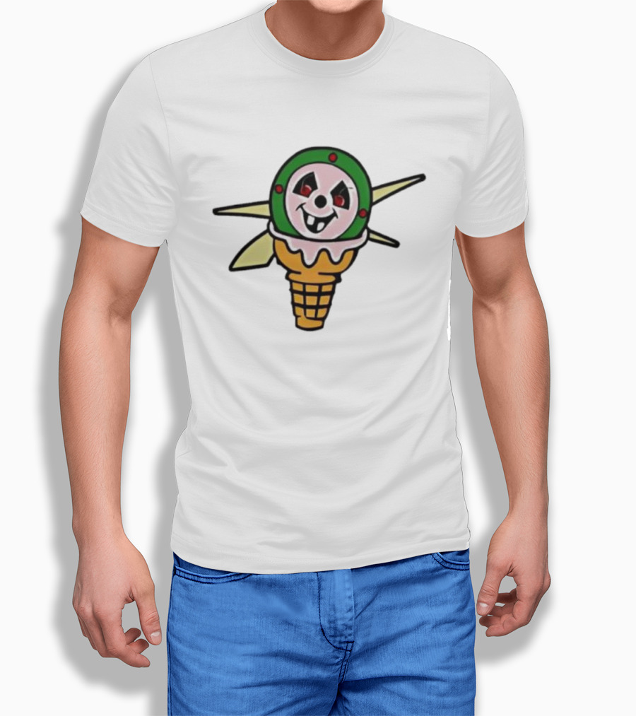 Icecream Reebok Octane Blender Cone Face Collaboration T-Shirt