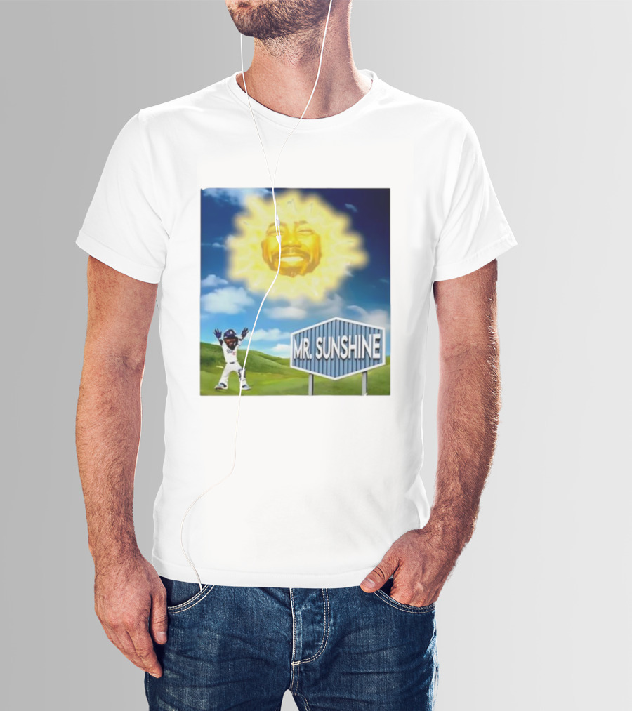 Dodgers Celebration Mini Mr. Sunshine LA Baseball Player T-Shirt