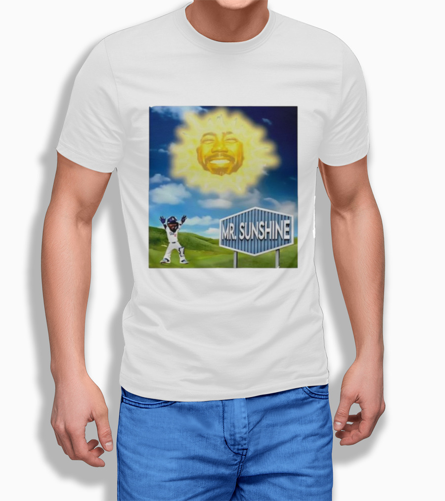 Dodgers Celebration Mini Mr. Sunshine LA Baseball Player T-Shirt