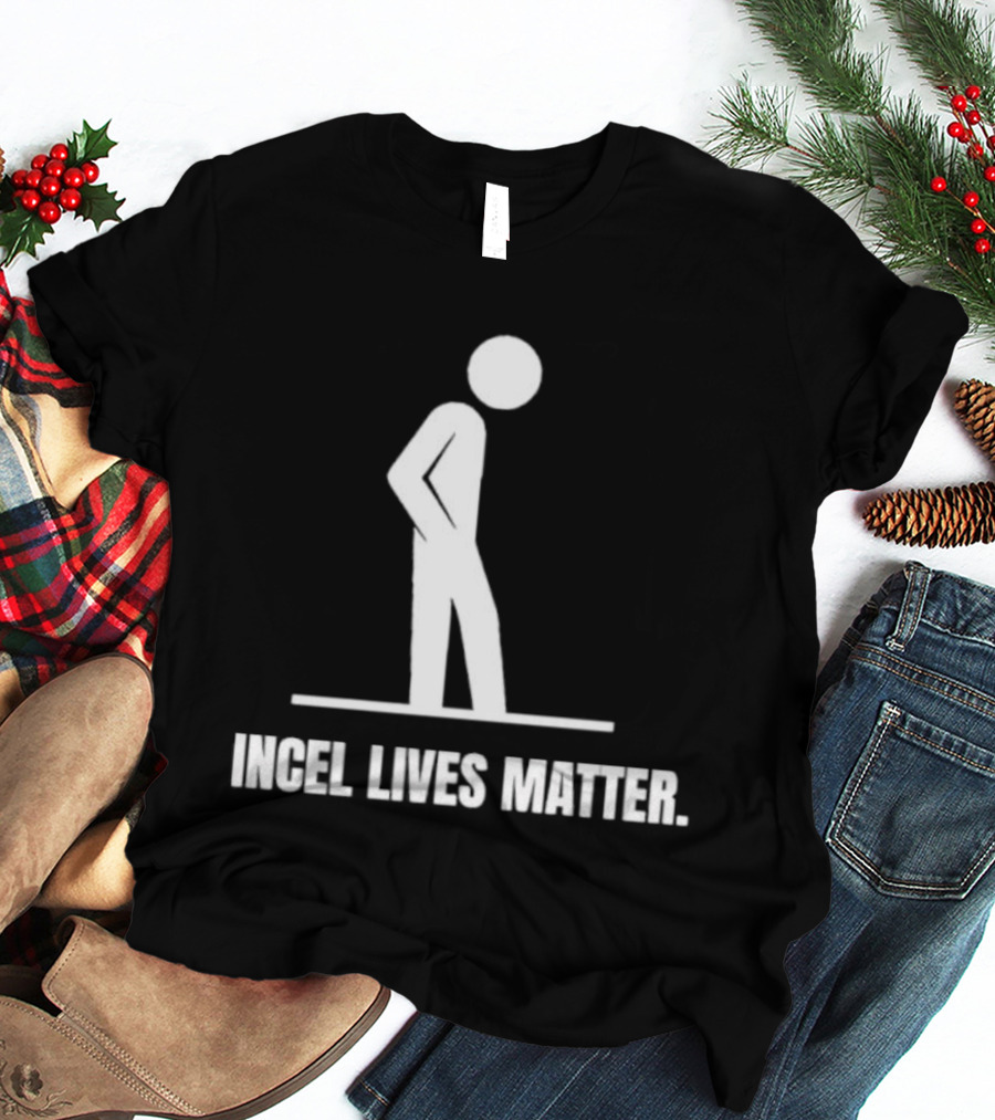 Incel Lives Matter Stick Figure Symbol T-Shirt