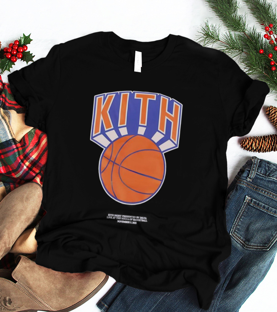 Kith New York Knicks Retro NY Nelson Basketball T-Shirt