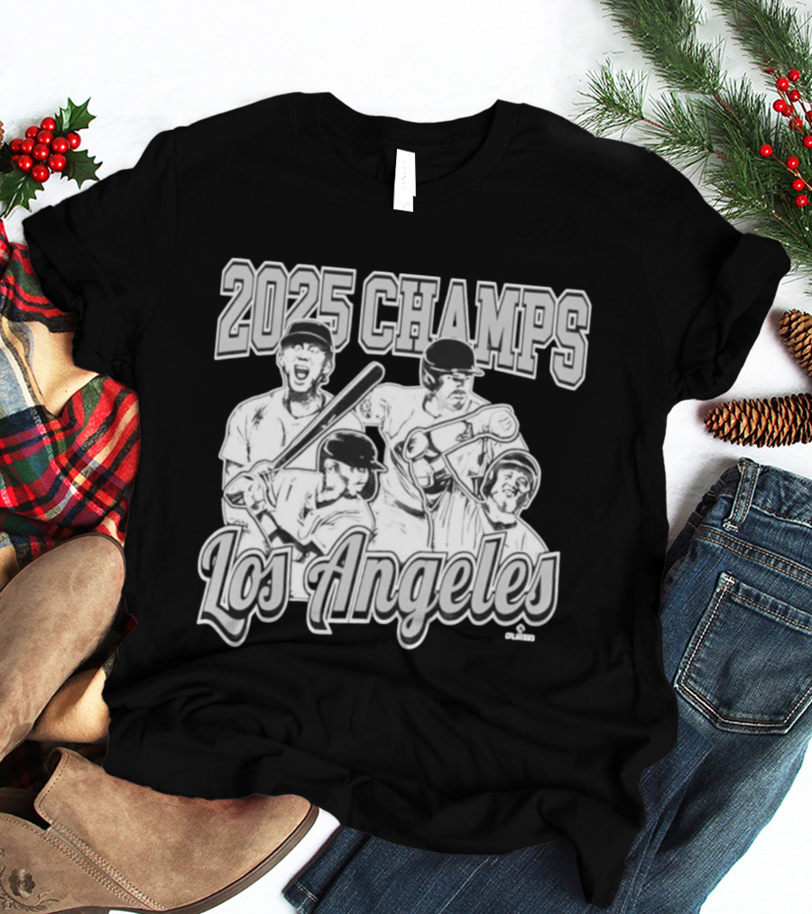 Los Angeles 2025 Champs Baseball Team Triumph T-Shirt