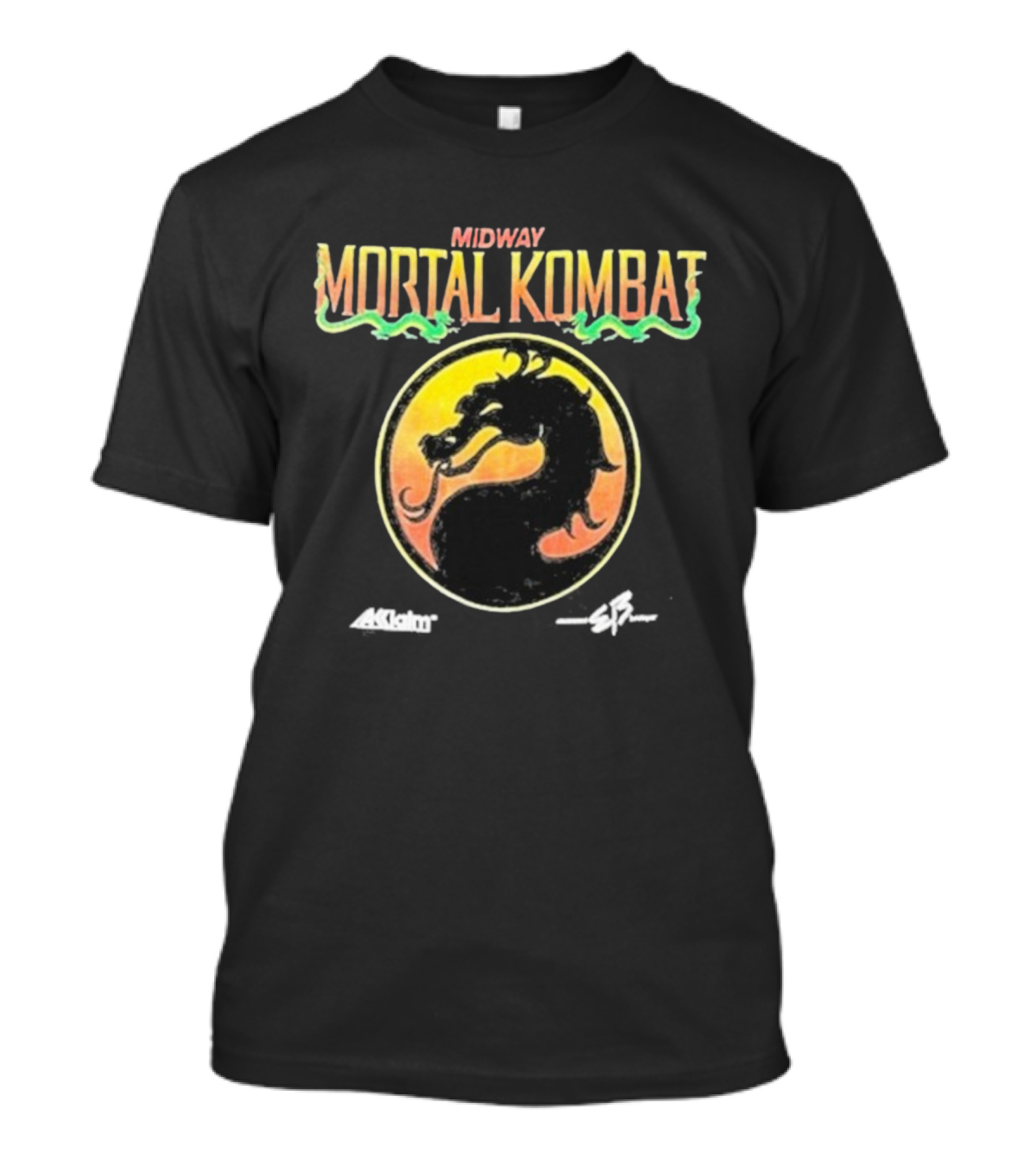 Midway Mortal Kombat Dragon Emblem T-Shirt