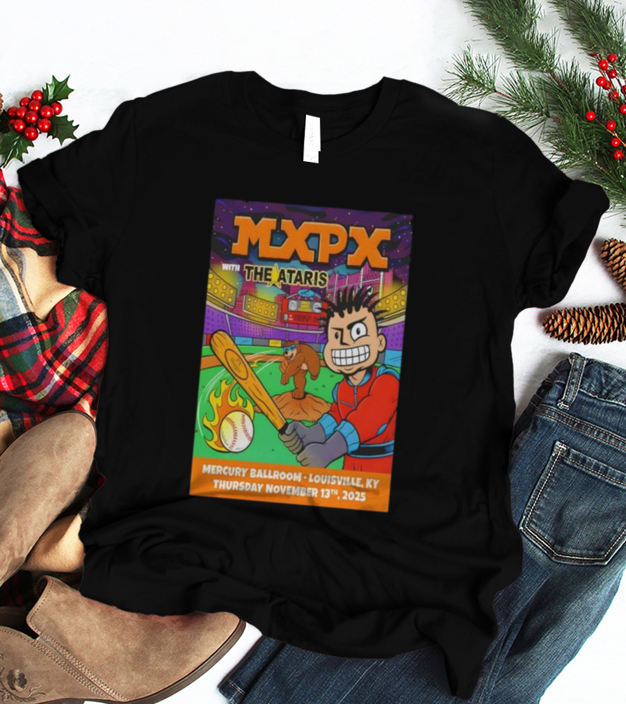 MXPX With The Ataris Concert Nov 13 2025 Mercury Ballroom Louisville KY T-Shirt