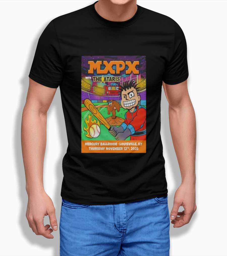 MXPX With The Ataris Concert Nov 13 2025 Mercury Ballroom Louisville KY T-Shirt