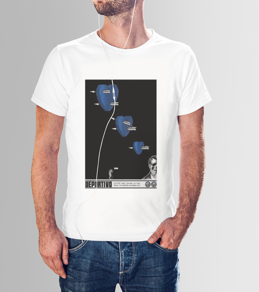 DEPORTIVO La Clef Saint-Germain-en-Laye France November 7 2025 T-Shirt