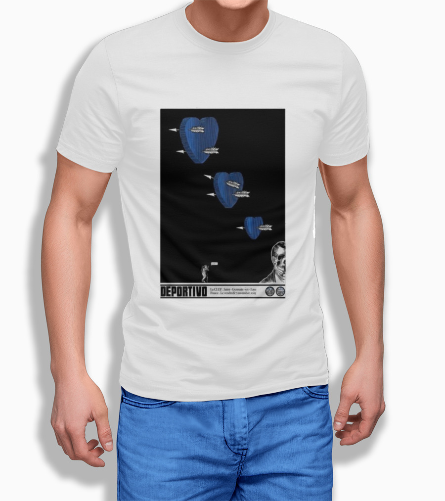 DEPORTIVO La Clef Saint-Germain-en-Laye France November 7 2025 T-Shirt