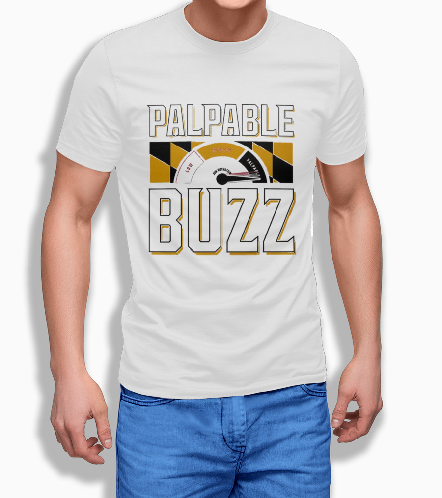 Jon Rothstein Sports Reporter Palpable Buzz Gauge Icon T-Shirt