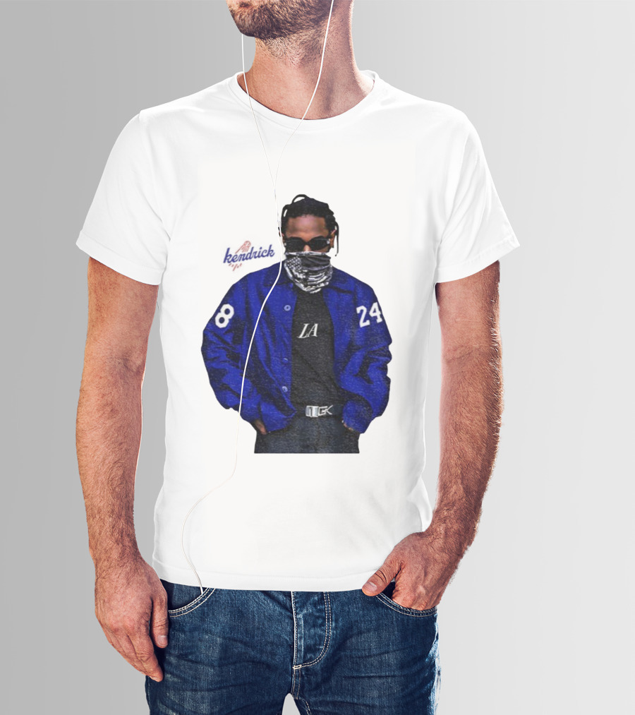 Kendrick Lamar Los Angeles Dodgers LA 2025 MLB Baseball World Series 24 28 T-Shirt