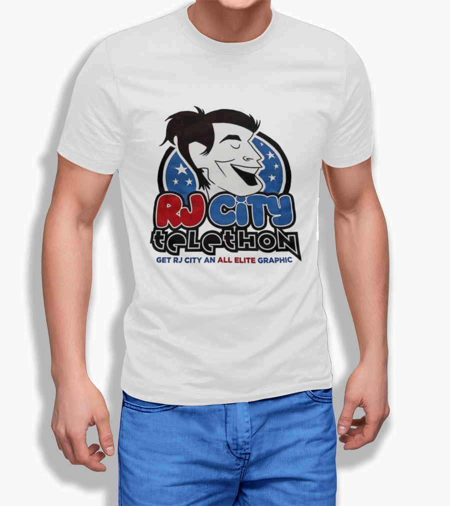RJ City Telethon Get RJ City An All Elite T-Shirt
