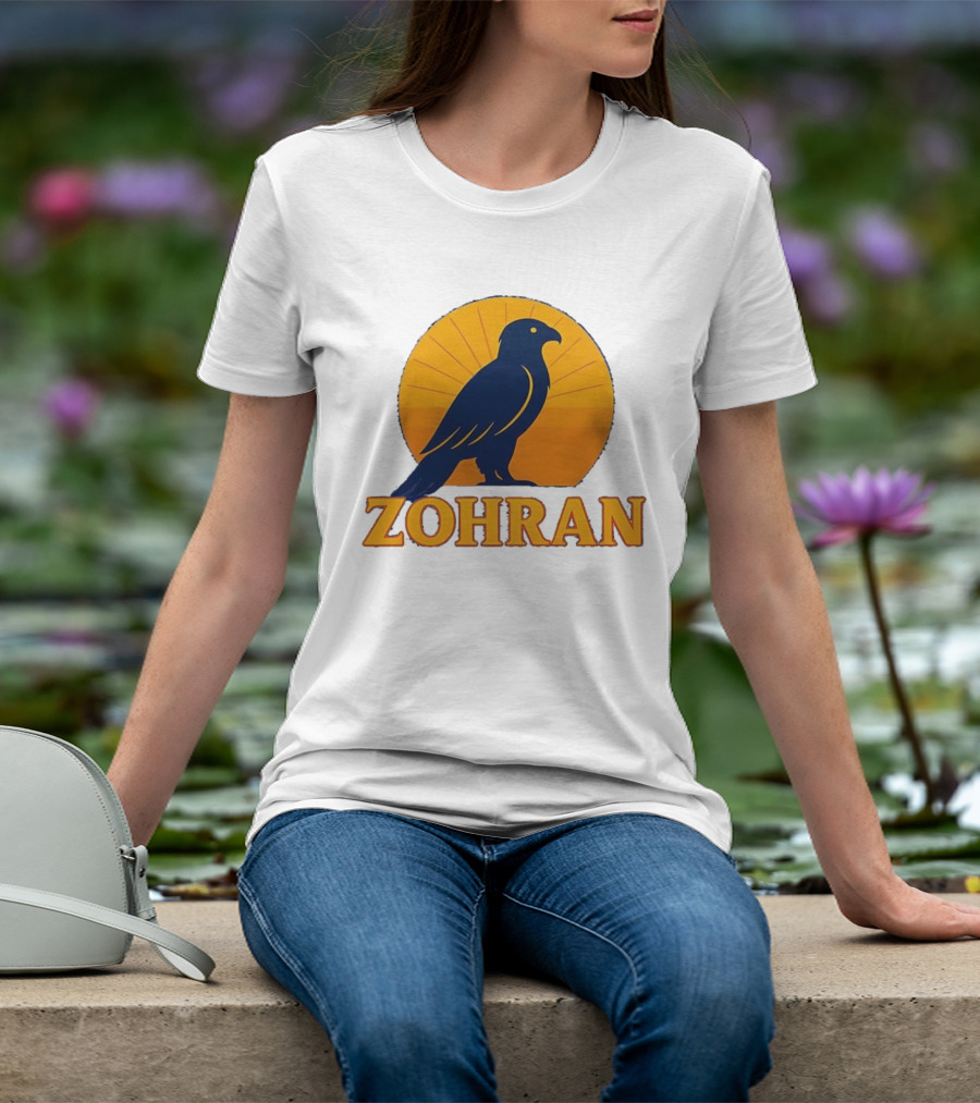 Zohran Eagle Sunrise Silhouette T-Shirt