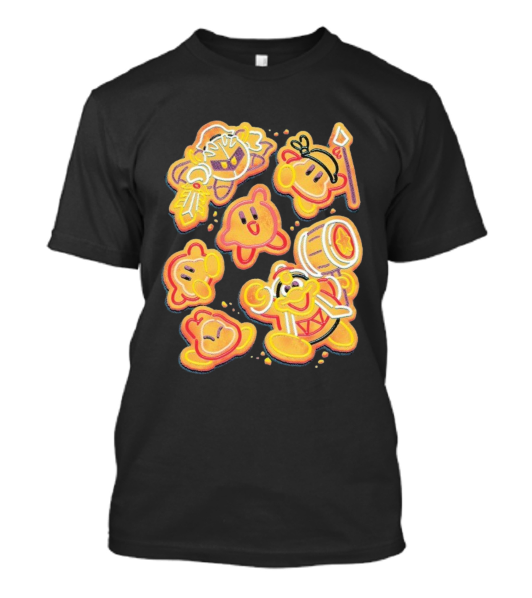 Dreamland Sweets Kirby Character Cookies T-Shirt