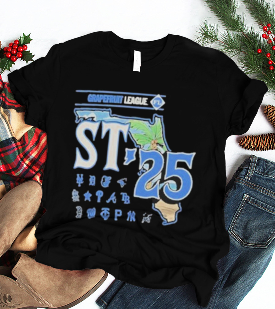 Grapefruit League Florida ST '25 MLB Baseball Spring Training T-Shirt