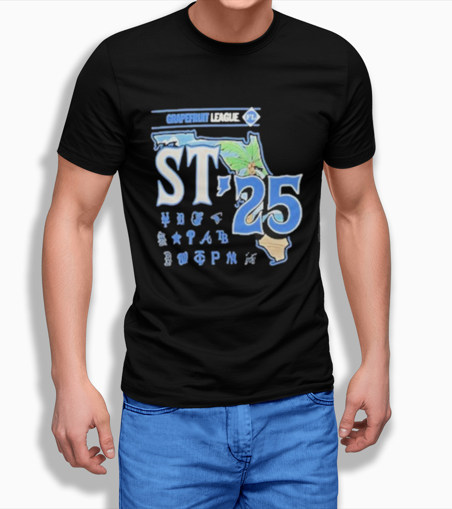Grapefruit League Florida ST '25 MLB Baseball Spring Training T-Shirt