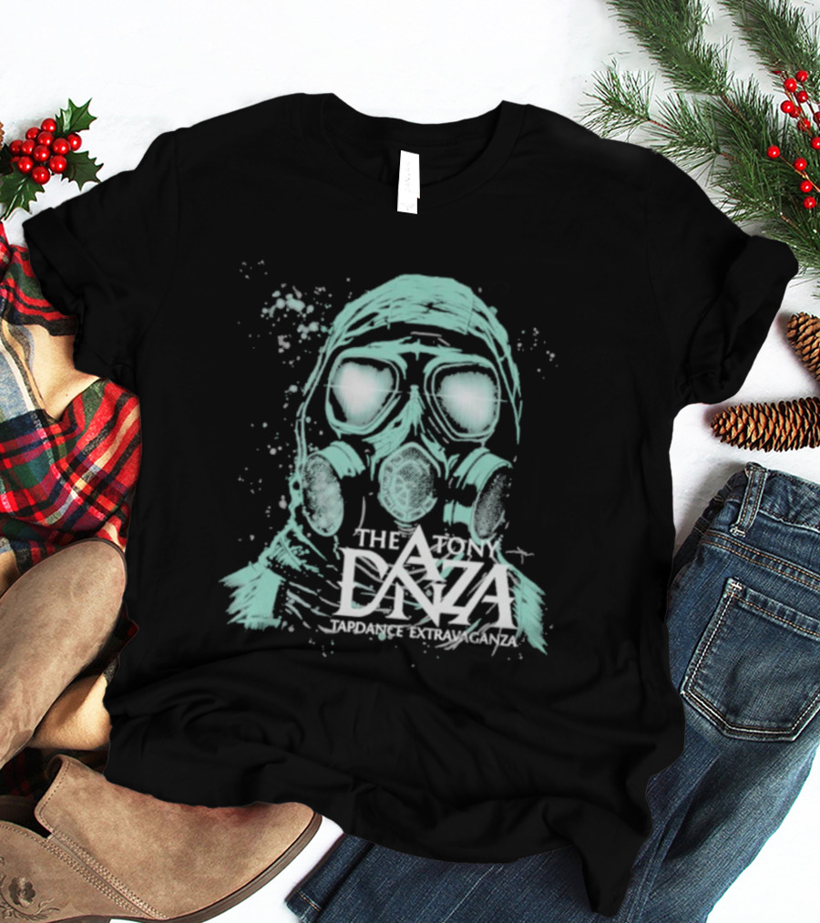 The Tony Danza Tapdance Extravaganza Gas Mask Art Style T-Shirt