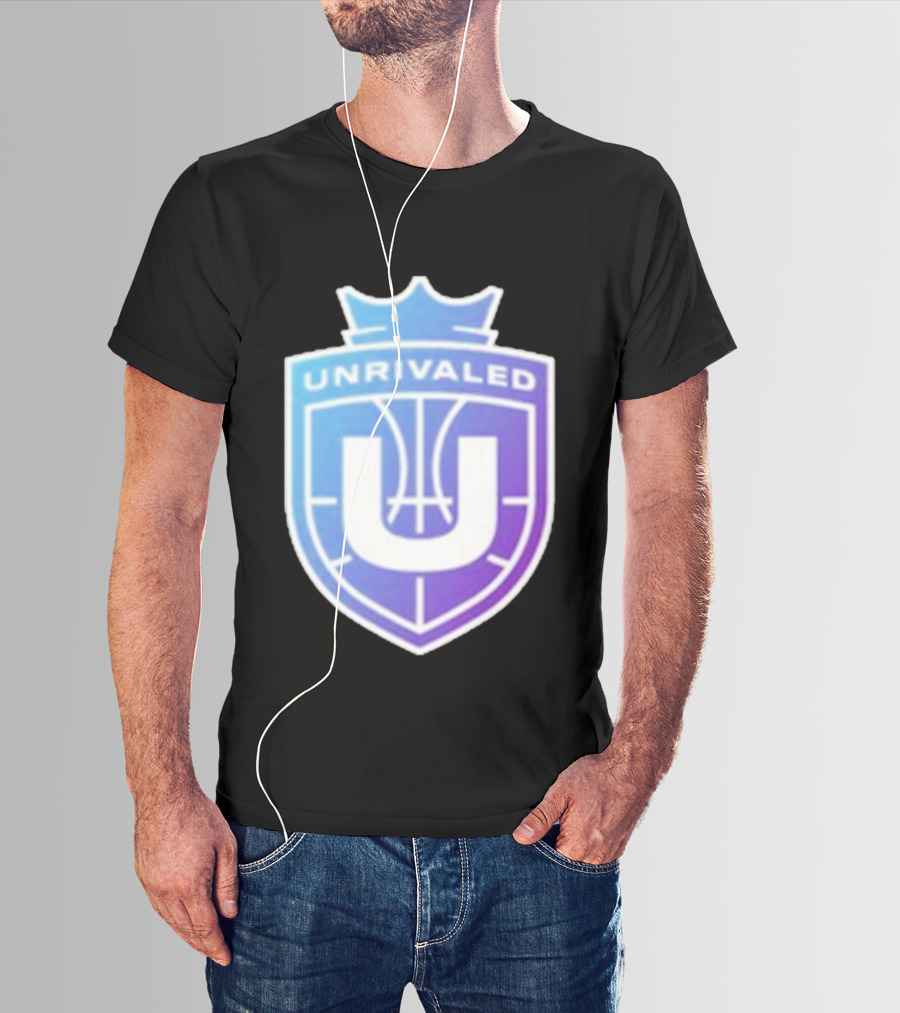 Unrivaled Gradient Basketball Crest T-Shirt