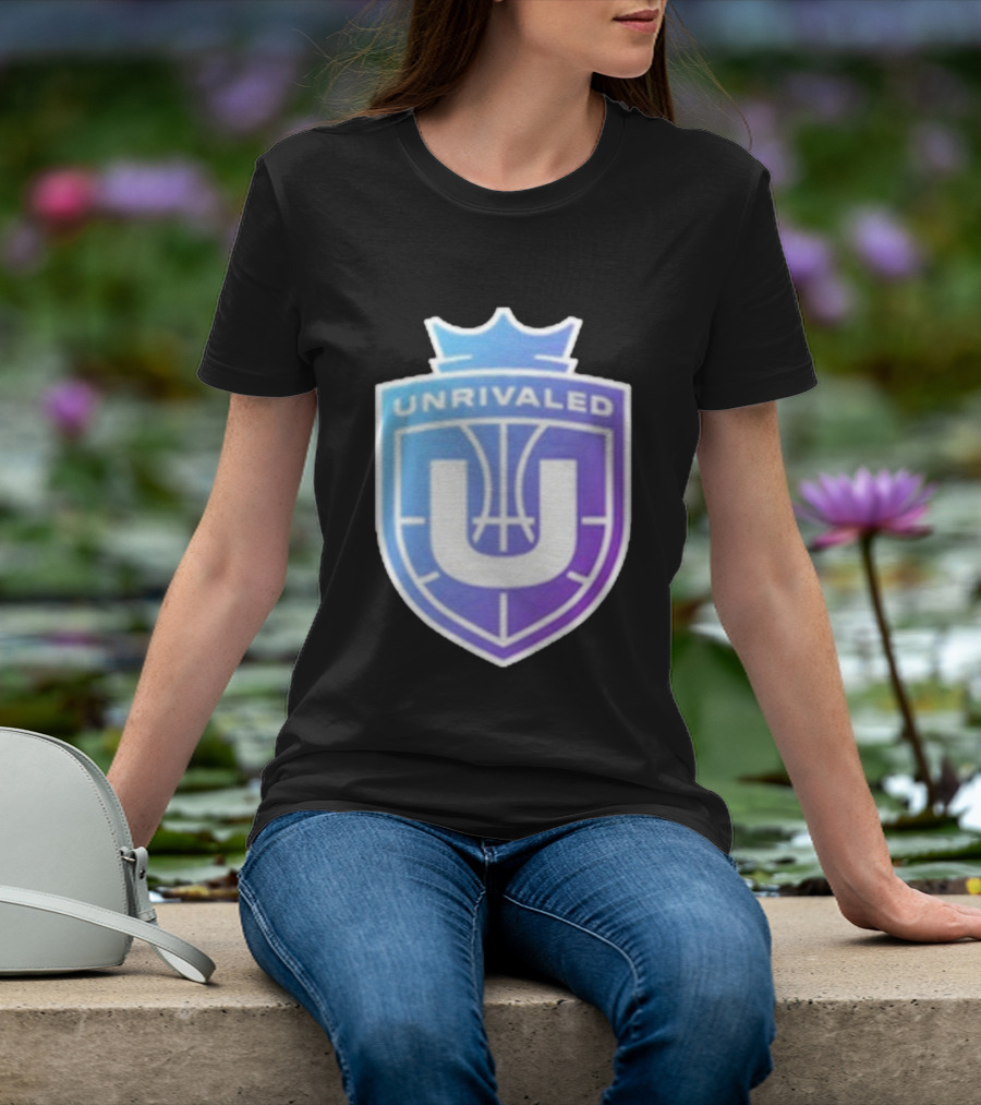Unrivaled Gradient Basketball Crest T-Shirt