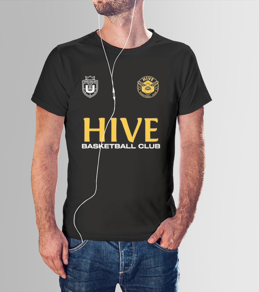 Unrivaled Hive Basketball Club Hive Classic Emblem Collaboration T-Shirt
