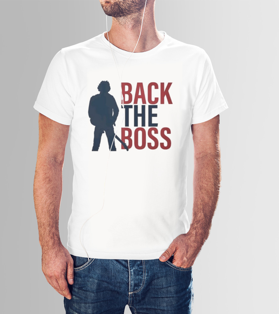 Bruce Springsteen Back The Boss Silhouette T-Shirt