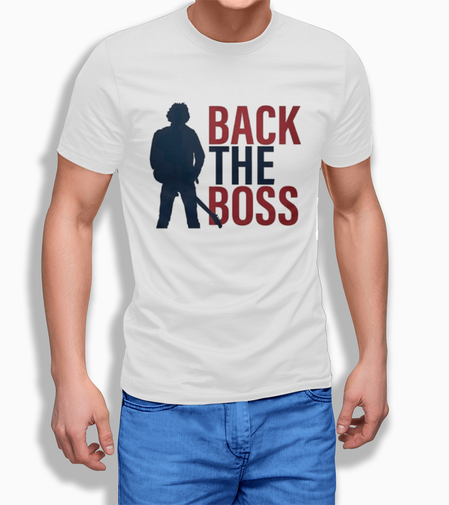 Bruce Springsteen Back The Boss Silhouette T-Shirt