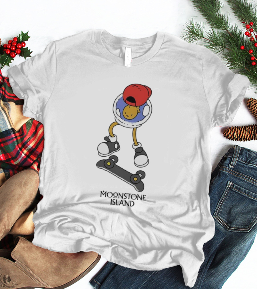 Moonstone Island SRG Video Game Character Skater T-Shirt