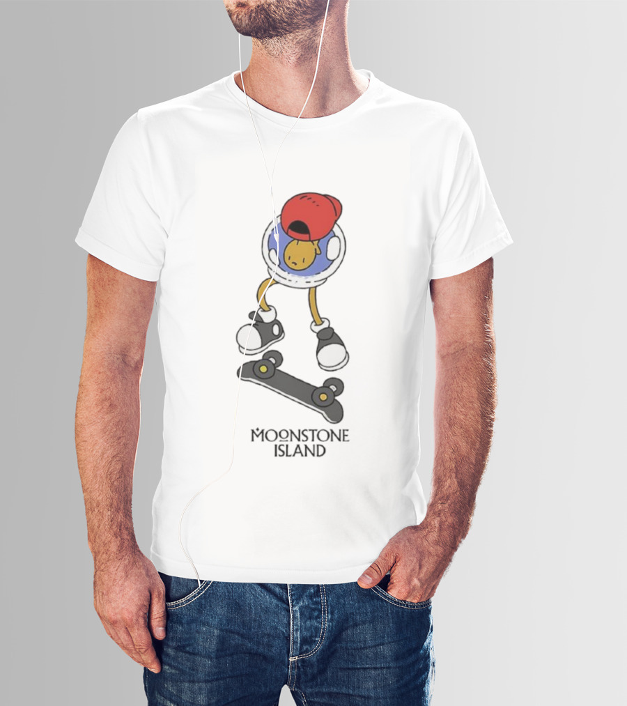 Moonstone Island SRG Video Game Character Skater T-Shirt
