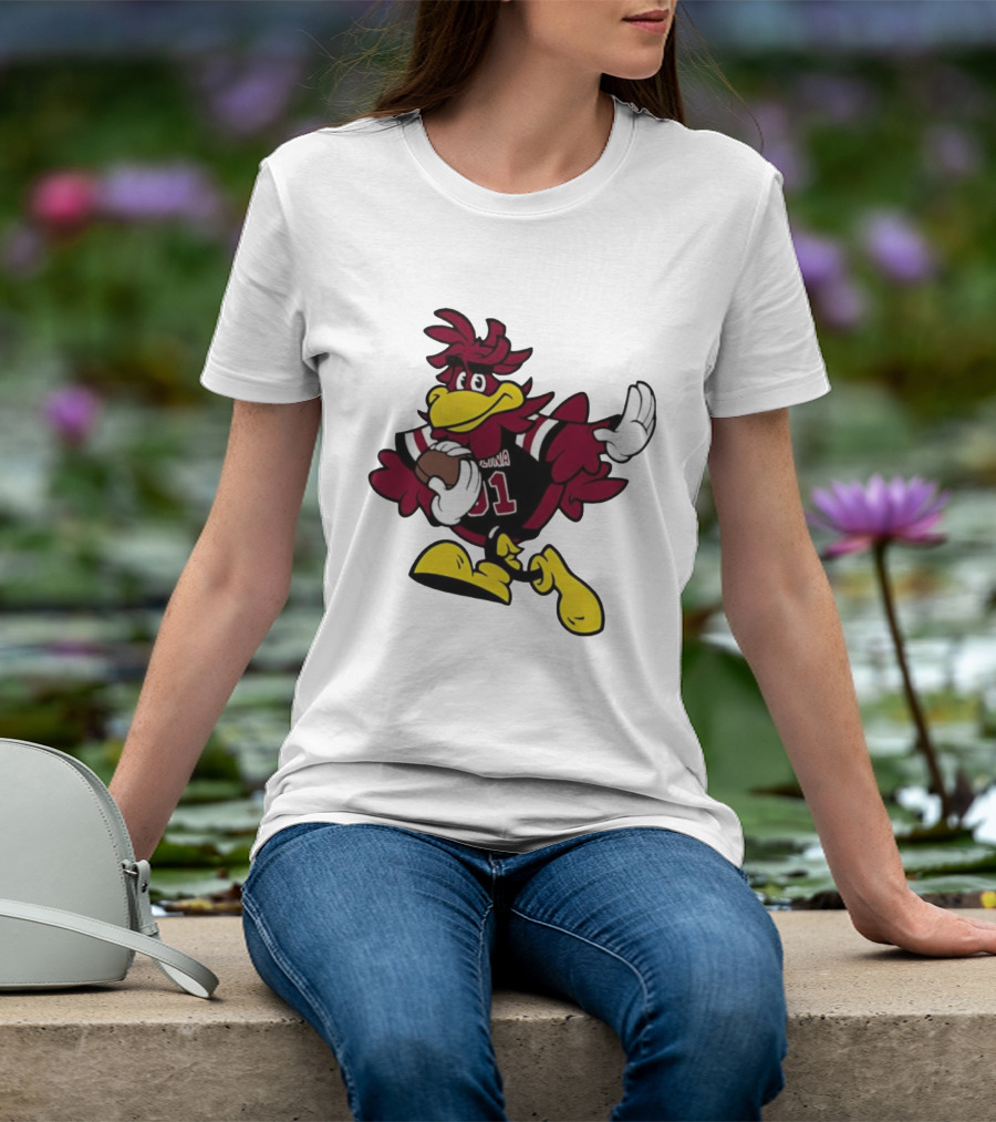 University Of South Carolina Cocky 01 Football Mascot T-Shirt