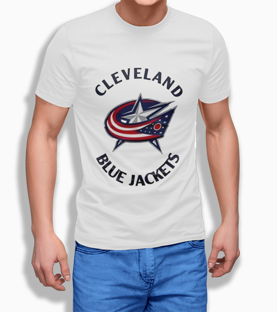 Cleveland Blue Jackets 2025 Retro Stars And Stripes Iconic Style T-Shirt
