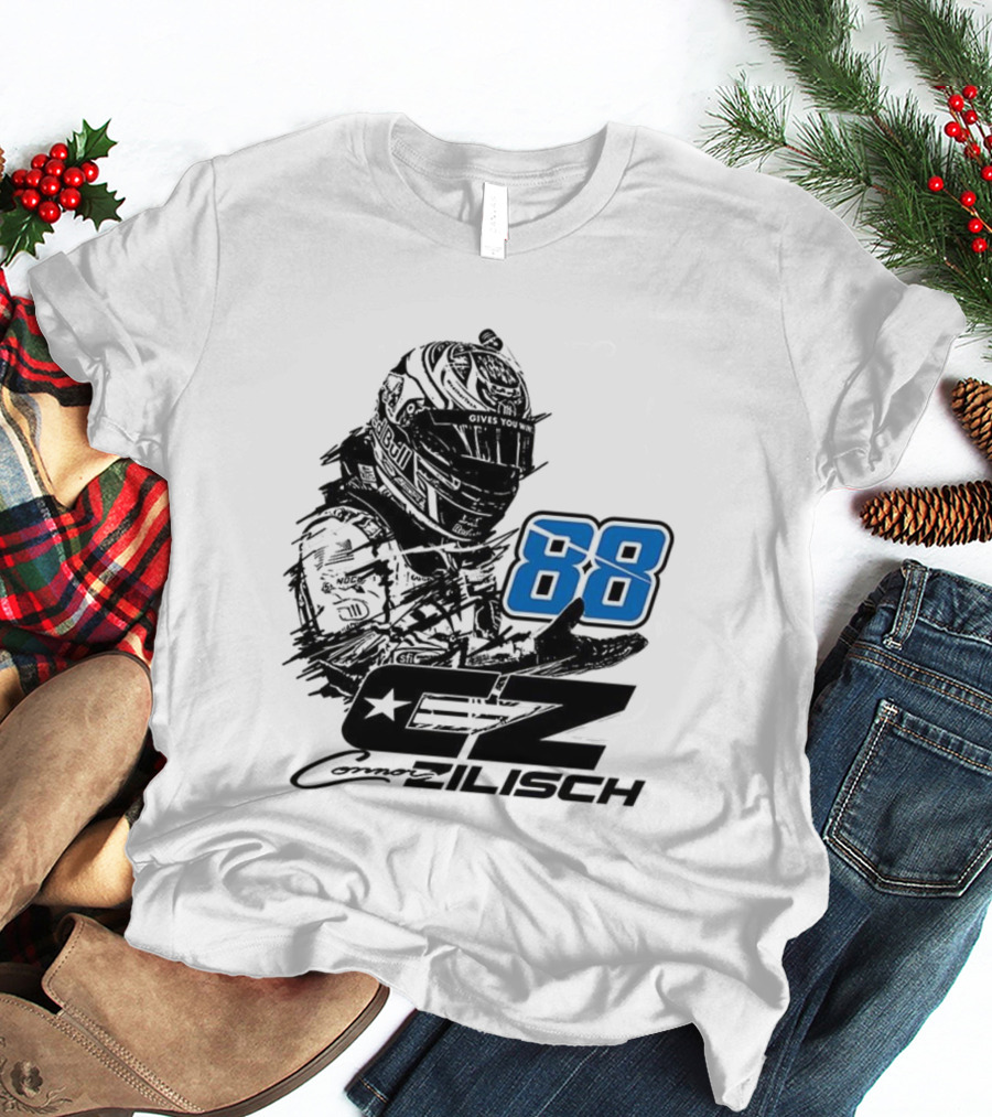 Connor Zilisch Number 88 NASCAR Racing Series T-Shirt
