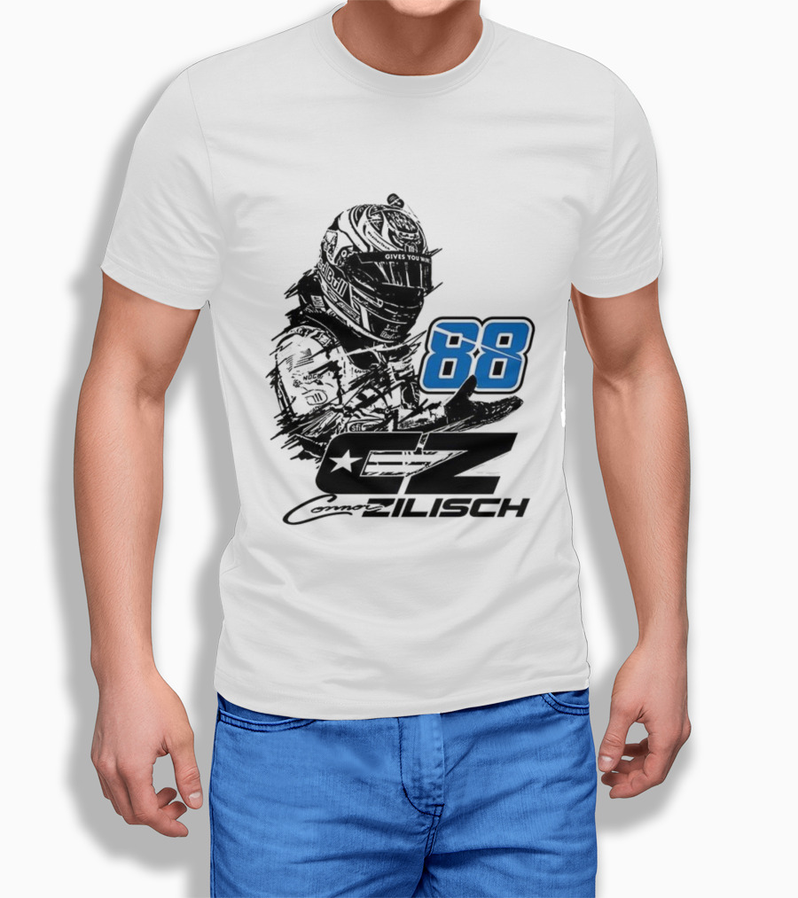 Connor Zilisch Number 88 NASCAR Racing Series T-Shirt