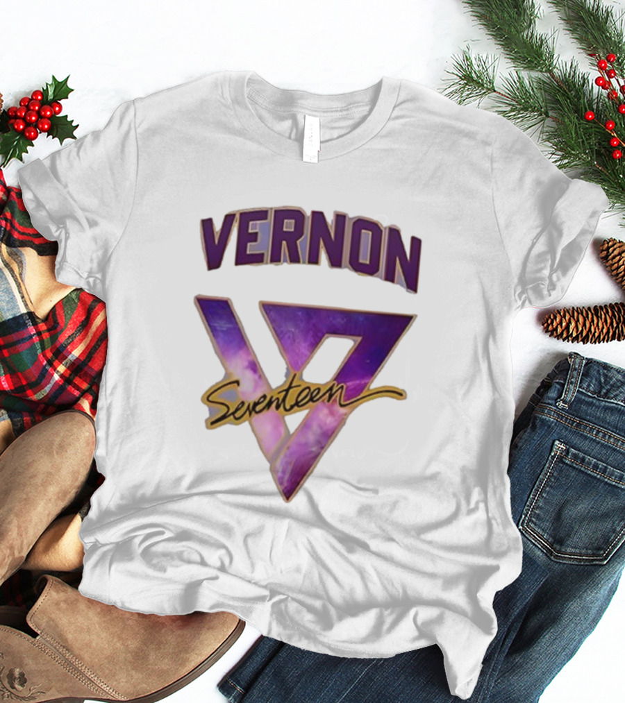 Seventeen World Tour Vernon Collaboration With Los Angeles Lakers T-Shirt