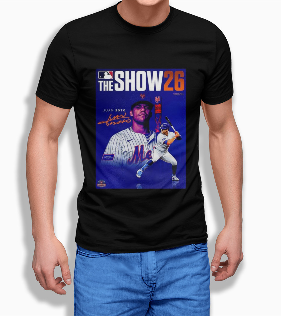 The Show 26 Juan Soto Mets Signature Edition MLB T-Shirt