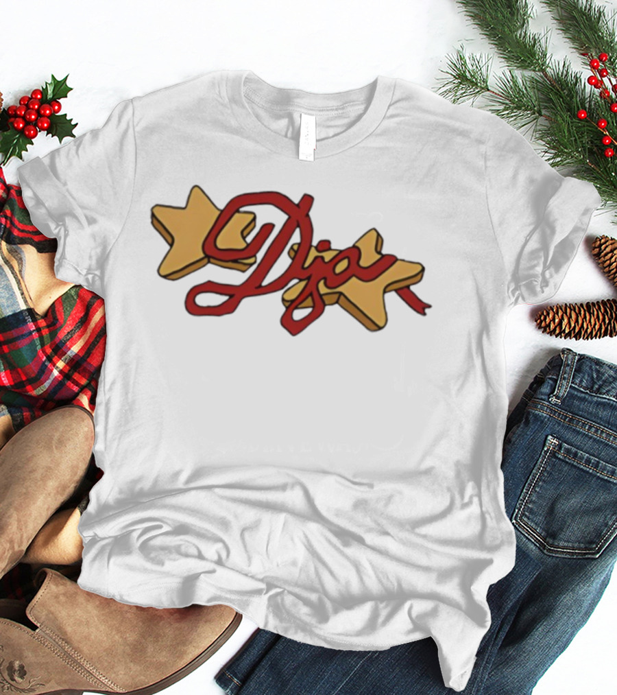 Djo Another Bite Tour 2025 Star Icons Red Letters T-Shirt
