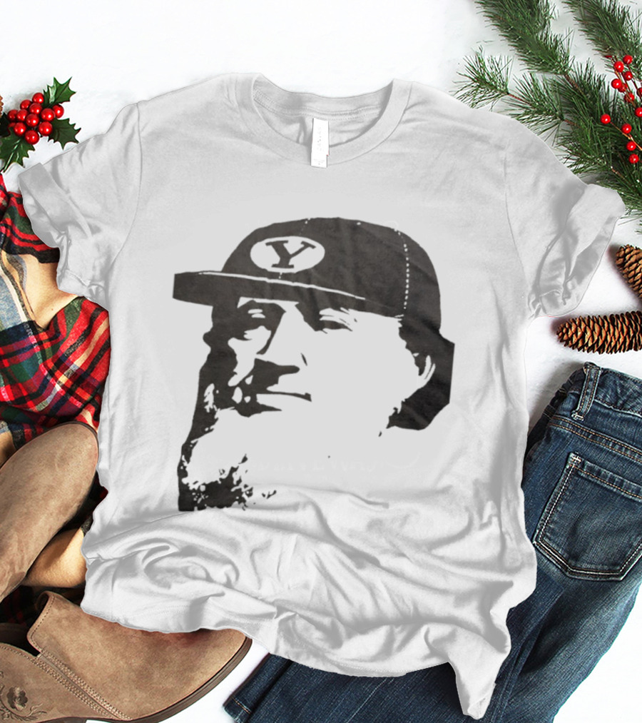 Flat Brim Brigham Young University Y Cougars Hat T-Shirt