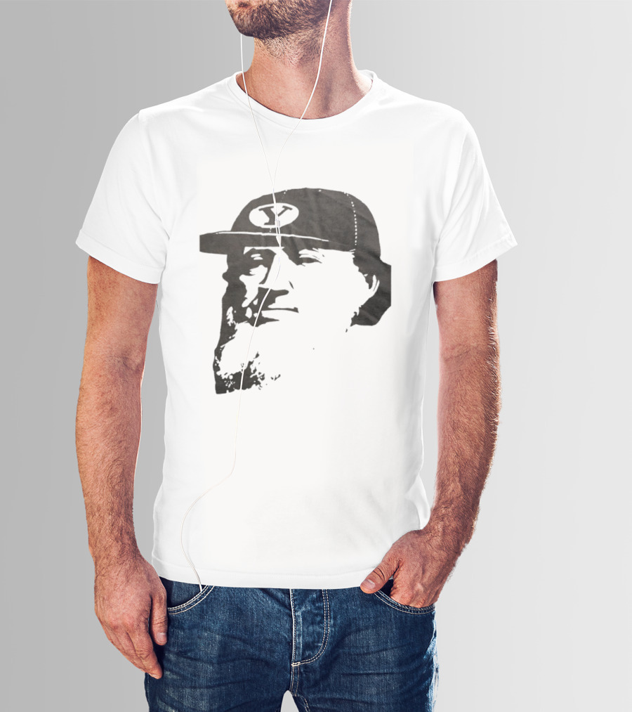 Flat Brim Brigham Young University Y Cougars Hat T-Shirt