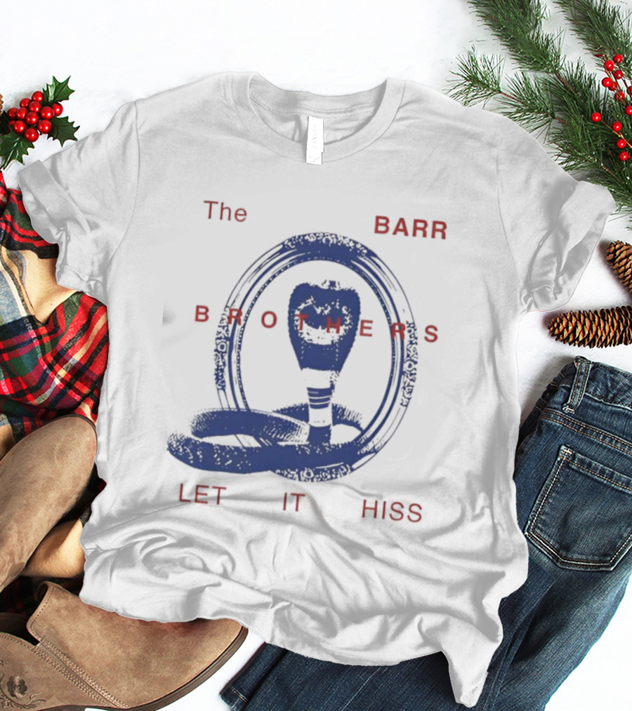 The Barr Brothers Let It Hiss 2025-2026 Tour Snake Design T-Shirt