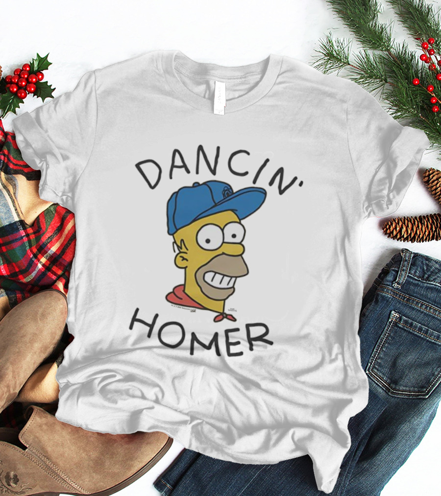 Dancin’ Homer From The Simpson Series Baseball Cap T-Shirt