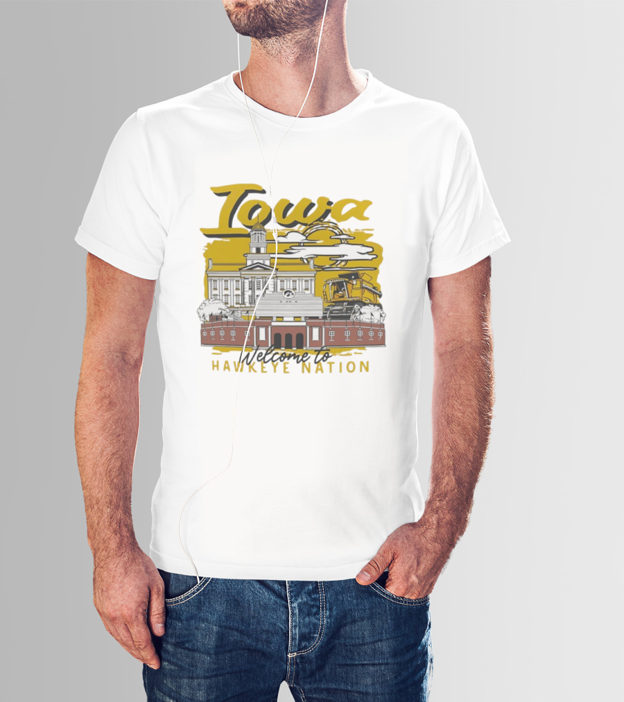Iowa Welcome To Hawkeye Nation T-Shirt